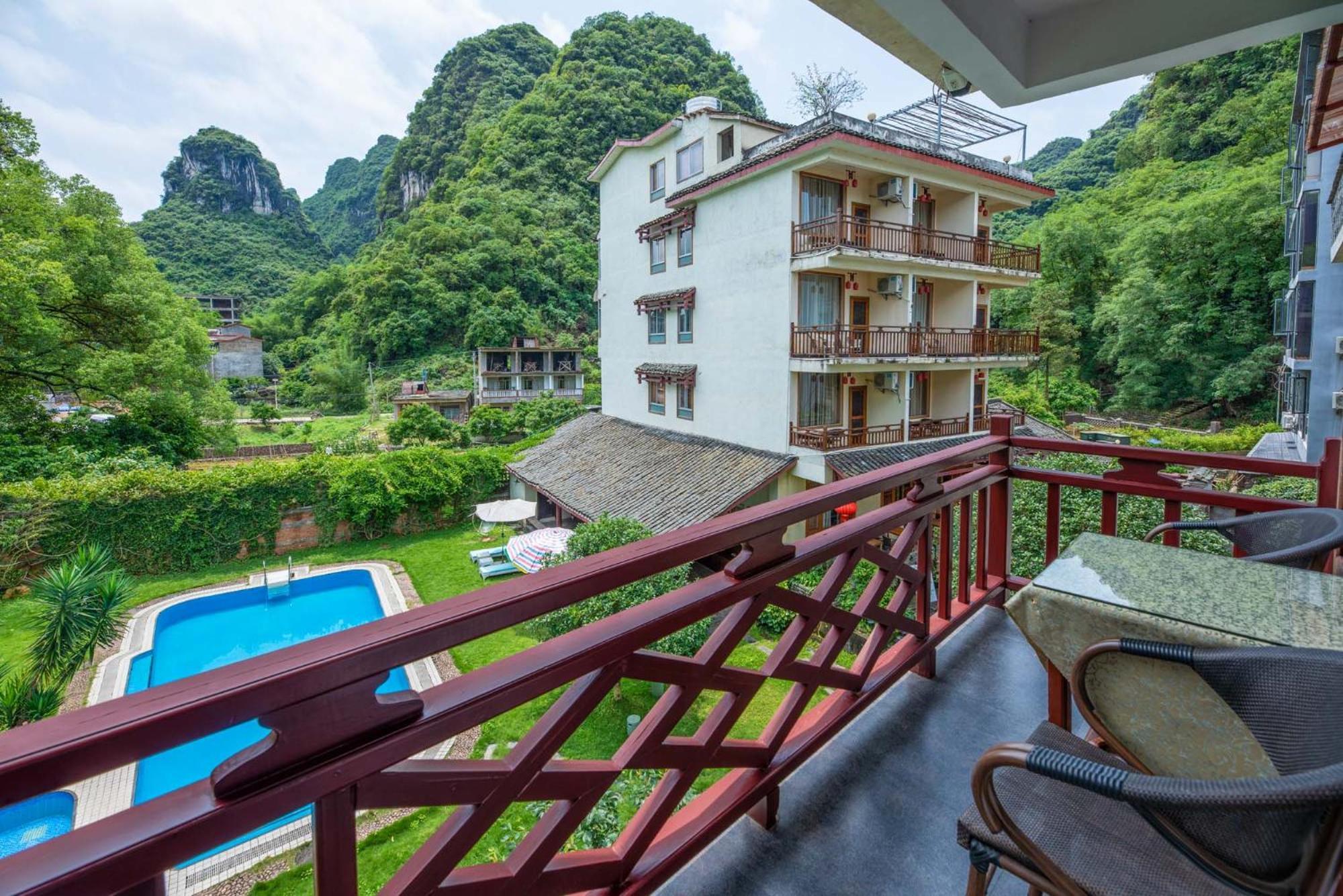 Snow Lion Riverside Resort Yangshuo Esterno foto