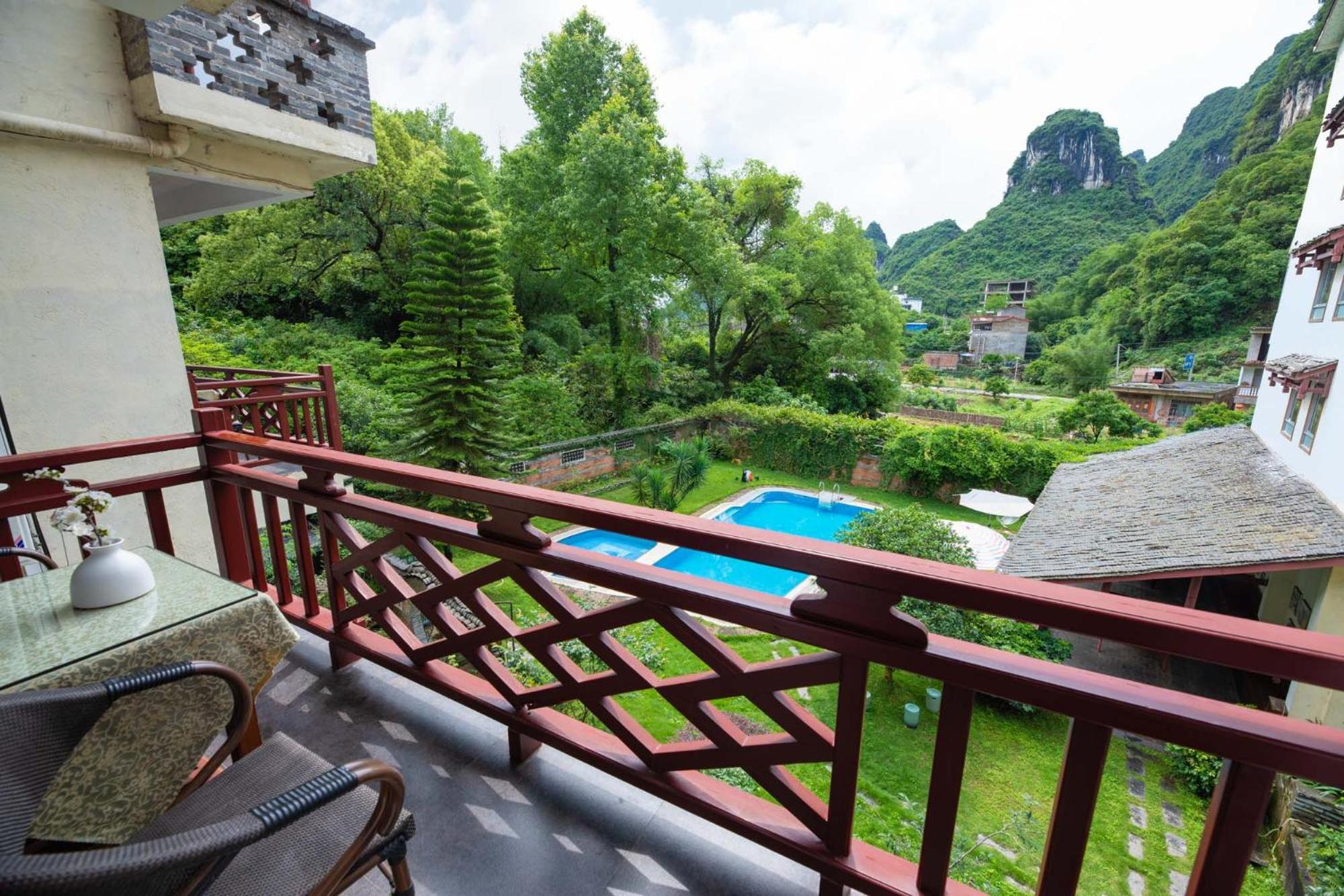 Snow Lion Riverside Resort Yangshuo Esterno foto
